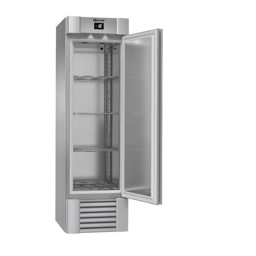  Gram RVS vrieskast enkeldeurs | 407 liter 