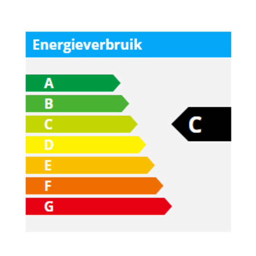 Gram RVS vrieskast enkeldeurs | 407 liter