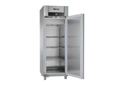  Gram RVS Supperior Plus vrieskast | 610 Liter 