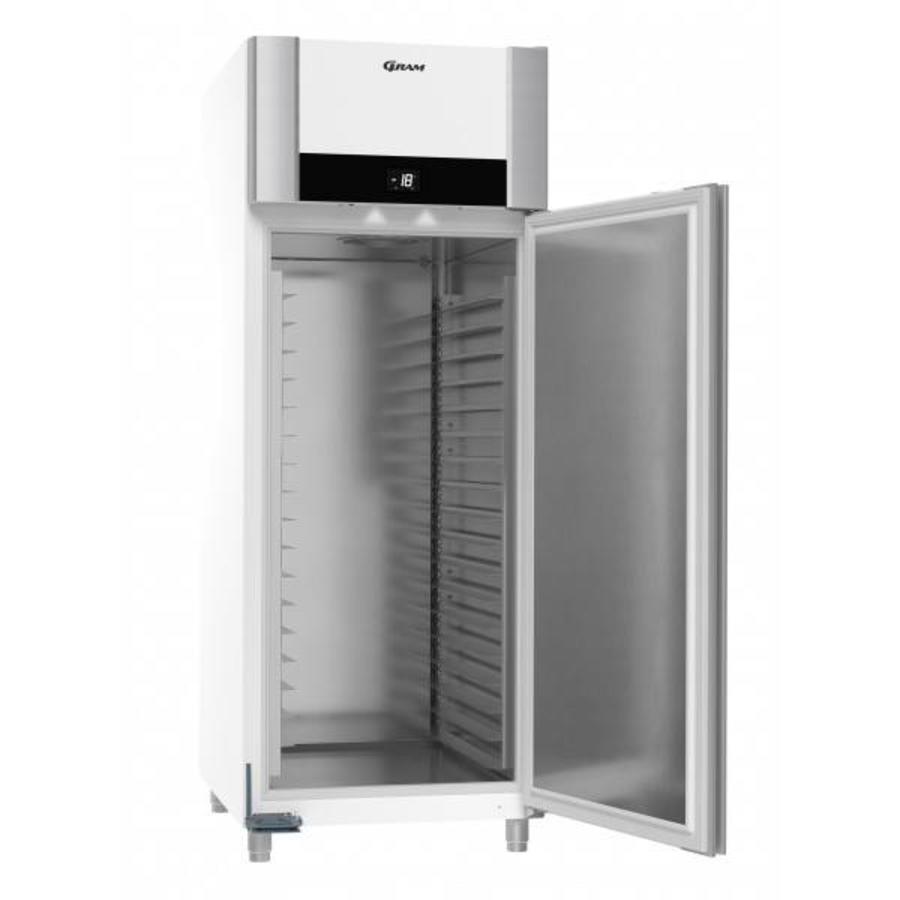Congélateur en acier inoxydable blanc | 600x800mm | 949 litres