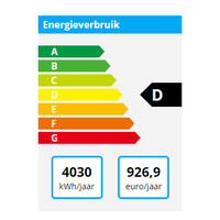 Gram RVS/aluminium vrieskast dubbeldeurs | 2/1 GN