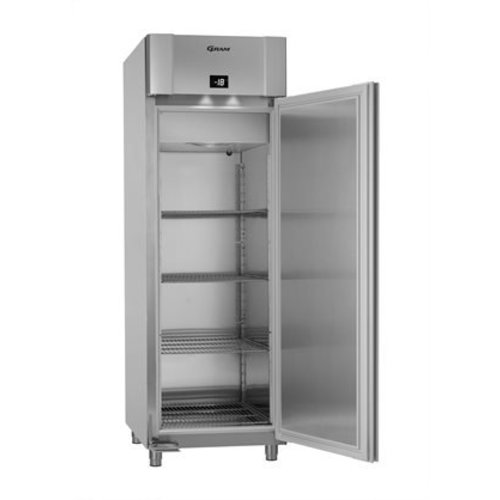  Gram Eco Plus vrieskast RVS | 610 L 