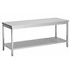 HorecaTraders Stainless steel work table removable | 100x85x60cm