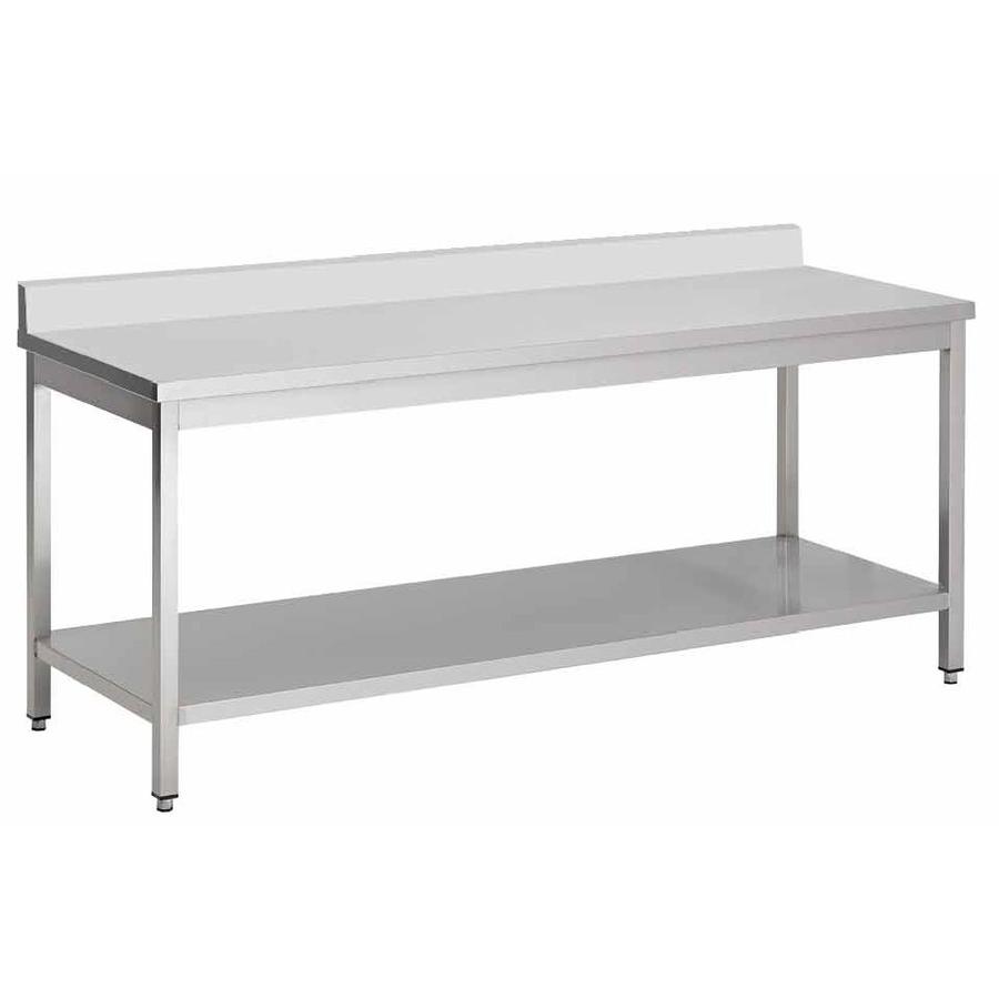 Arbeitstisch zerlegbar mit Rand & Boden | 160 (B) x 85 (H) x 70 (T) cm