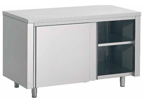  Combisteel Stainless Steel Tool Cabinet with Sliding Door | 100x70x(H)85cm 