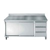Combisteel Tool cabinet with splash edge | 200x70x(H)85cm