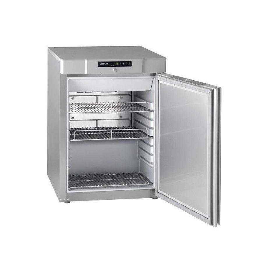 Catering-Kühlschrank 230 Volt Edelstahl Einzeltür | 125 Liter