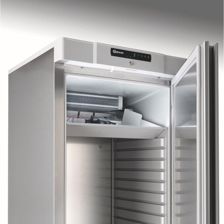 Réfrigérateur Blanc Avec Porte Vitrée 2/1GN | 346 litres
