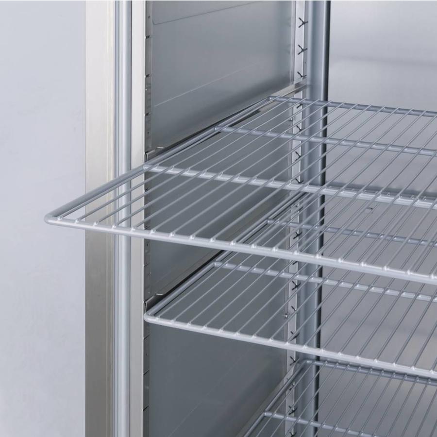 Professional Refrigerator Glass Door Stainless Steel | 583 liters