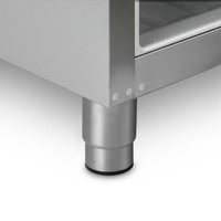 Gram stainless steel refrigerator single door black | 2/1 GN | 610 liters