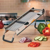 Mandoline professionnelle en acier inoxydable | 40x13cm