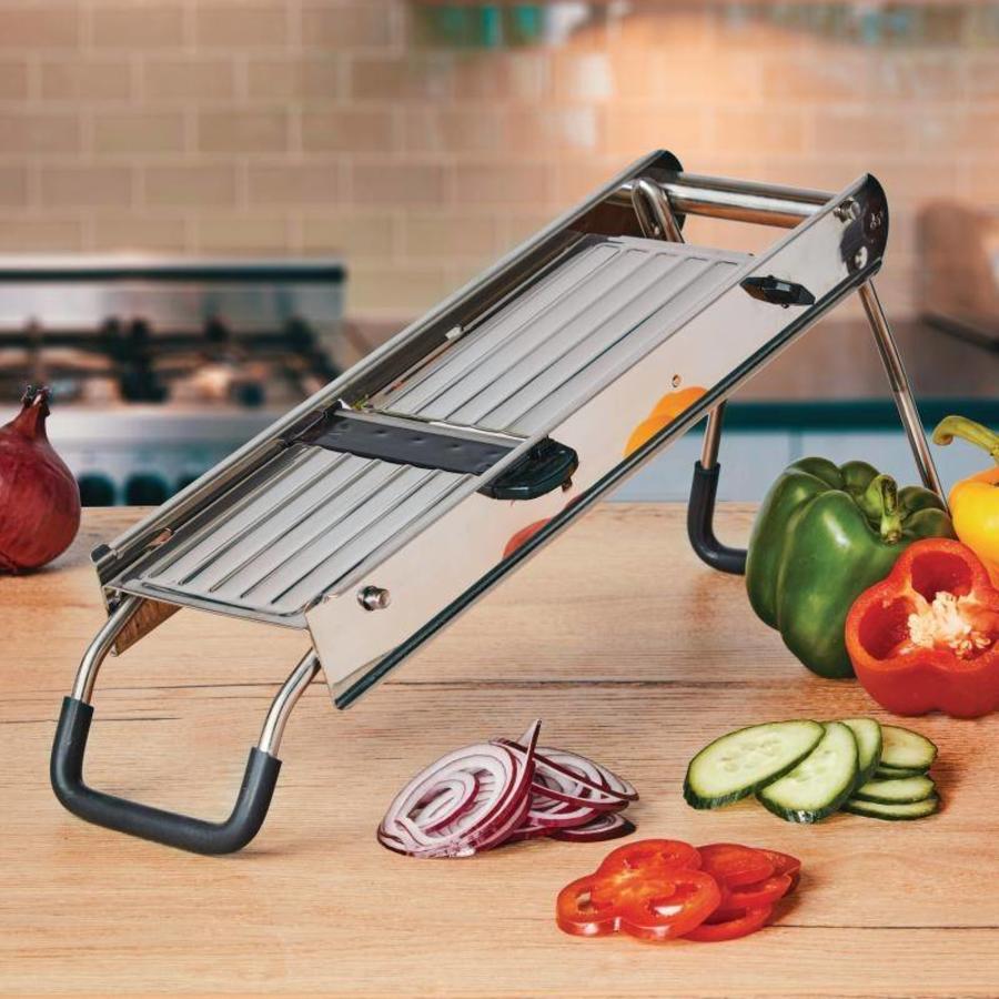 Professionelle Mandoline aus Edelstahl | 40x13cm