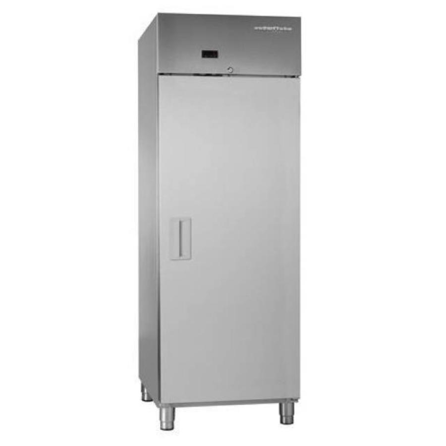 Stainless steel single door freezer | 594 litres