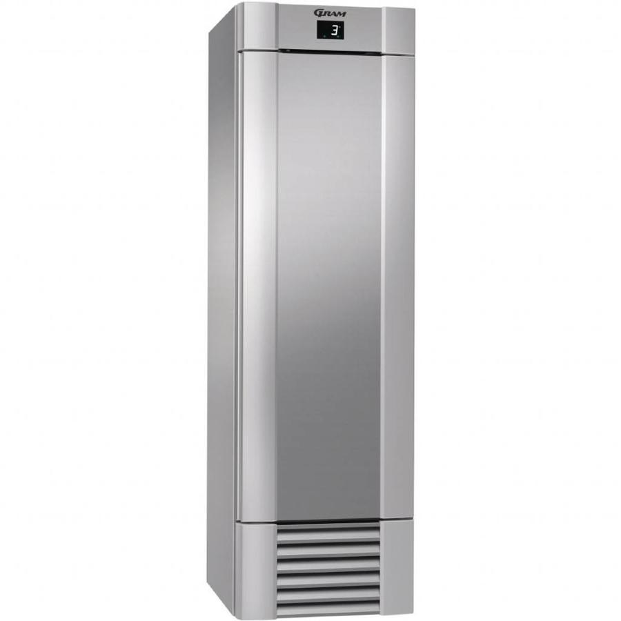 Congélateur simple porte en acier inoxydable | 407 litres