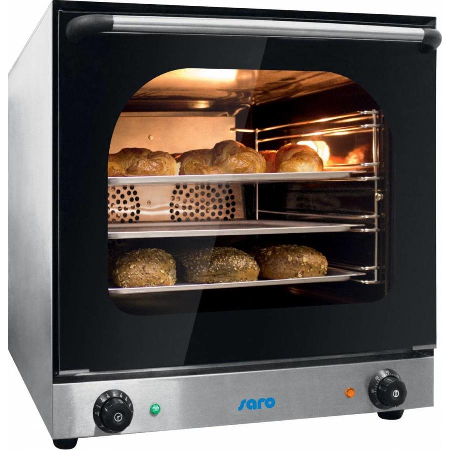 Convection oven with 4 baking trays 435 x 315 mm