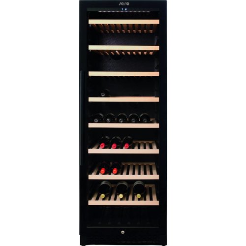  Saro Wine Cooler With Glass Door & LED Lighting 