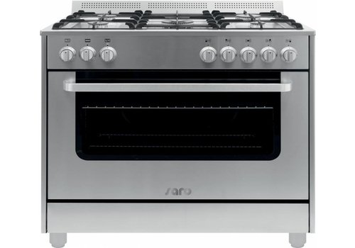  Saro Stainless Steel Multifunction Cooker Gas Oven | 5 pits 