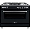 Saro Multifunctional Cooker Gas Oven | 5 Pit - Black