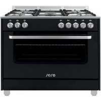 Multifunctional Cooker Gas Oven | 5 Pit - Black