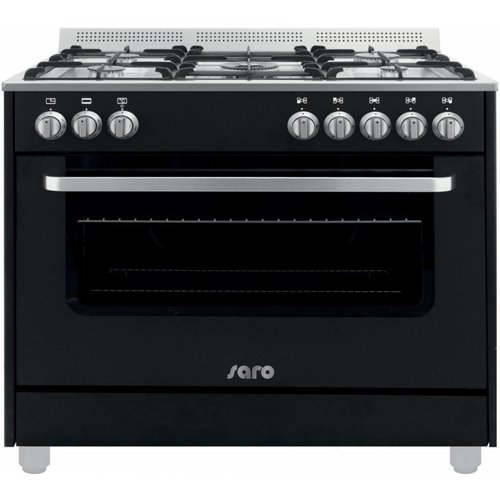  Saro Multifunctional Cooker Gas Oven | 5 Pit - Black 