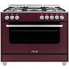 Saro Appareil de cuisson multifonctionnel Four à gaz | 5 Pit - Bordeaux