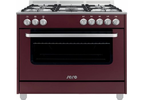  Saro Appareil de cuisson multifonctionnel Four à gaz | 5 Pit - Bordeaux 