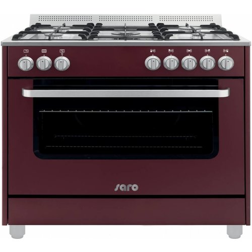  Saro Multifunctional Cooker Gas Oven | 5 Pit - Bordeaux 