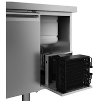 Gram snowflake refrigerated workbench | 3 doors | 364 liters
