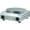 Saro Catering Crepe Maker | Ø 350mm | stainless steel | 2.4kW | including wooden spreader | 230 volts