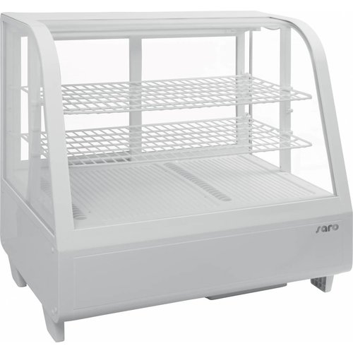  Saro Counter-top refrigerated display case 100 liters - White 