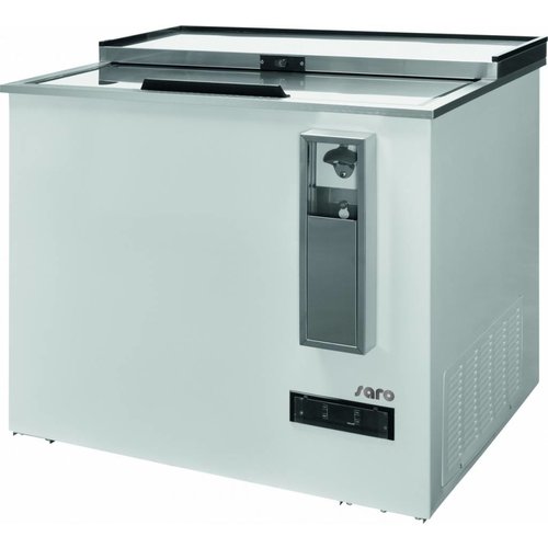  Saro Refroidisseur de bouteilles | acier inoxydable | Couvercle coulissant | 279L 