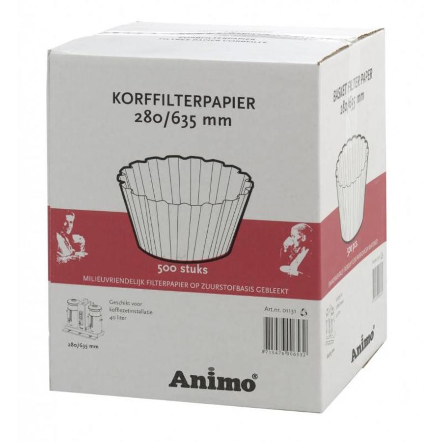 Filtre panier en papier 280/635 - CB 40 / CN40e