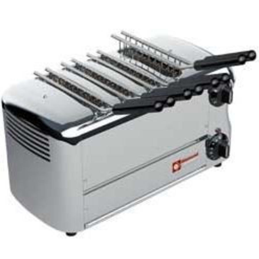 Machine à croque-monsieur 4 pinces avec minuterie et alarme sonore