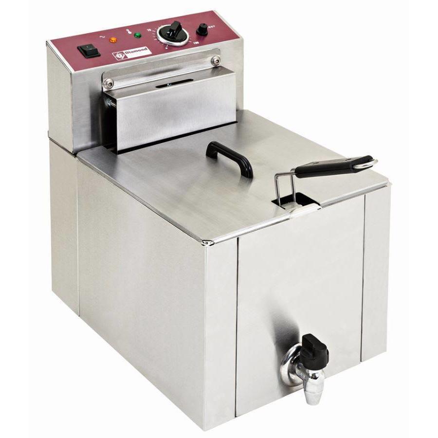 Electric Fryer with tap and cold zone | 7.5kW | 400V