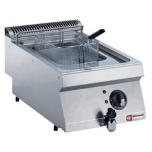  HorecaTraders Friteuse Elektrisch | RVS | 7 Liter | 400V/5,4kW 