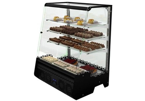  HorecaTraders 5-tier refrigerated display case for pastries 