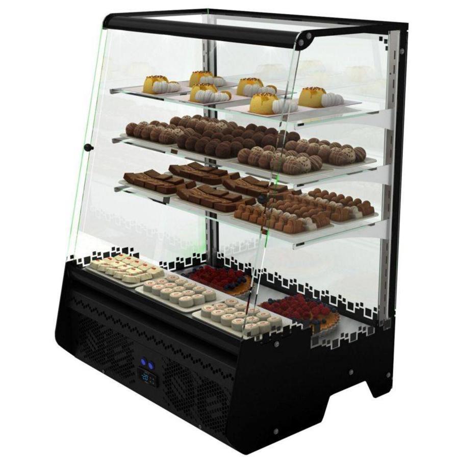 Vitrine réfrigérée à 5 niveaux pour pâtisseries