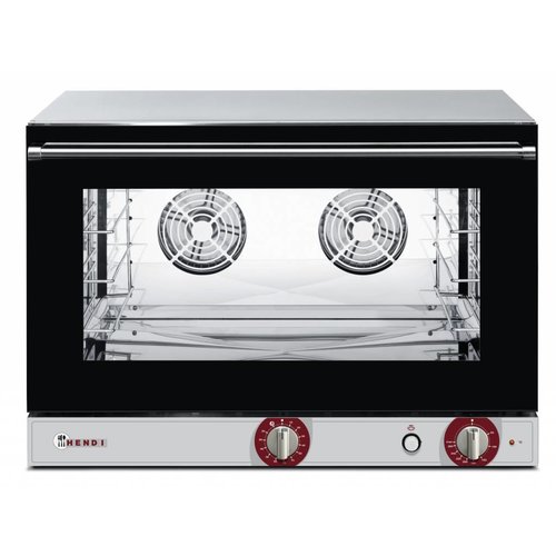  Hendi Convection oven with steam function 4 x 1/1 GN 