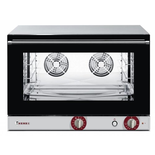  Hendi Four à convection avec fonction vapeur 4 x 1/1 GN 