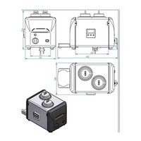 Chauffe-sauce au chocolat 2 bouteilles | 2 x 1 litre
