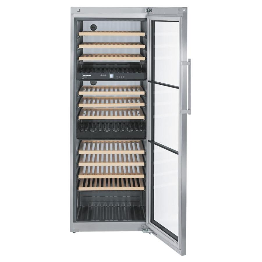 WTes5872-22 | Wine Climate Cabinet Stainless Steel 178 Bottles