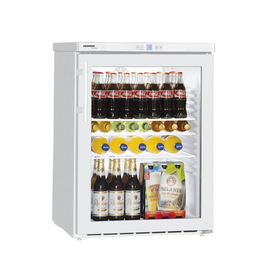 FKUv 1613 | Glass Door Cooler | White | 141L