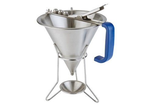  APS Stainless steel funnel with plastic handle 