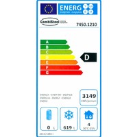 Congélateur de boulangerie en acier inoxydable | 737 litres