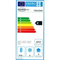 Réfrigérateur traiteur en acier inoxydable 580 litres