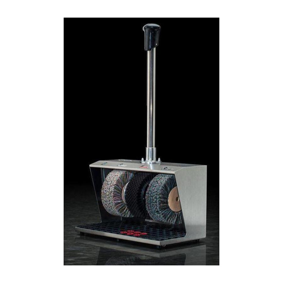 Professional shoe shine machine 3 brushes