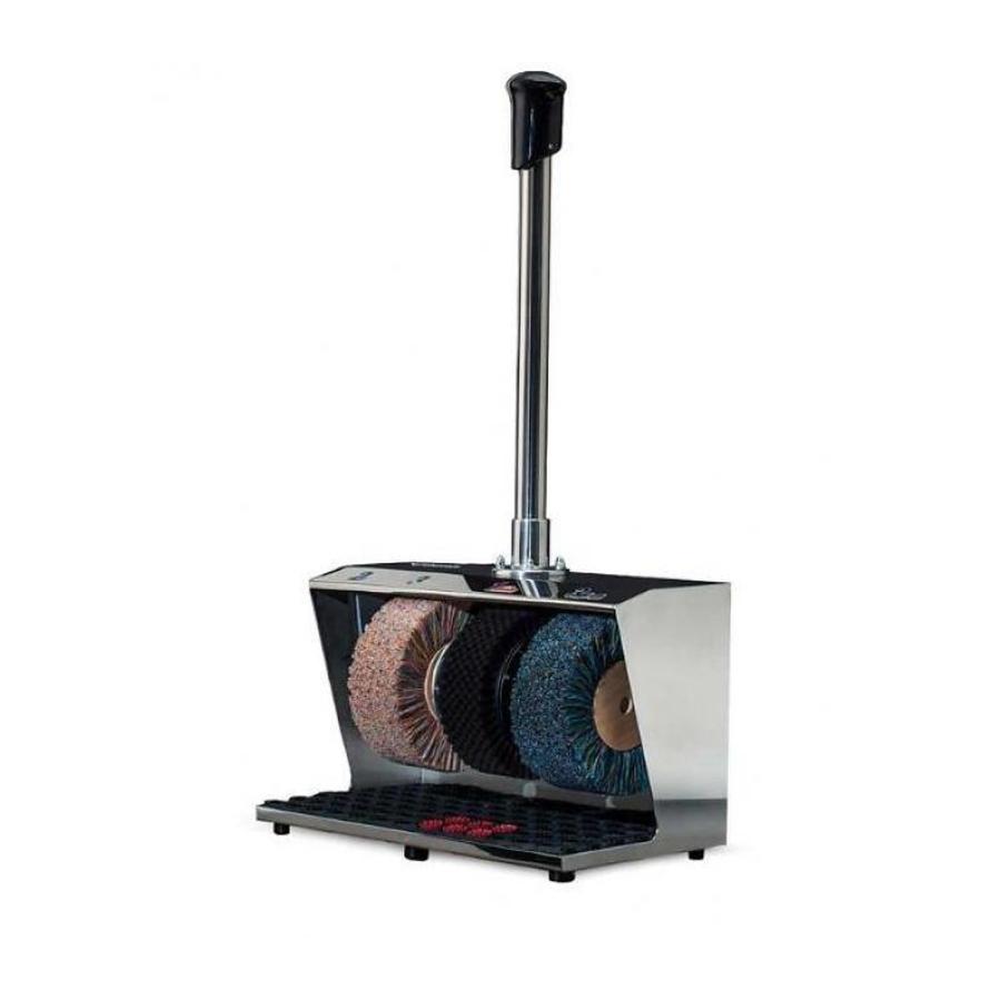 Professional shoe shine machine 3 brushes