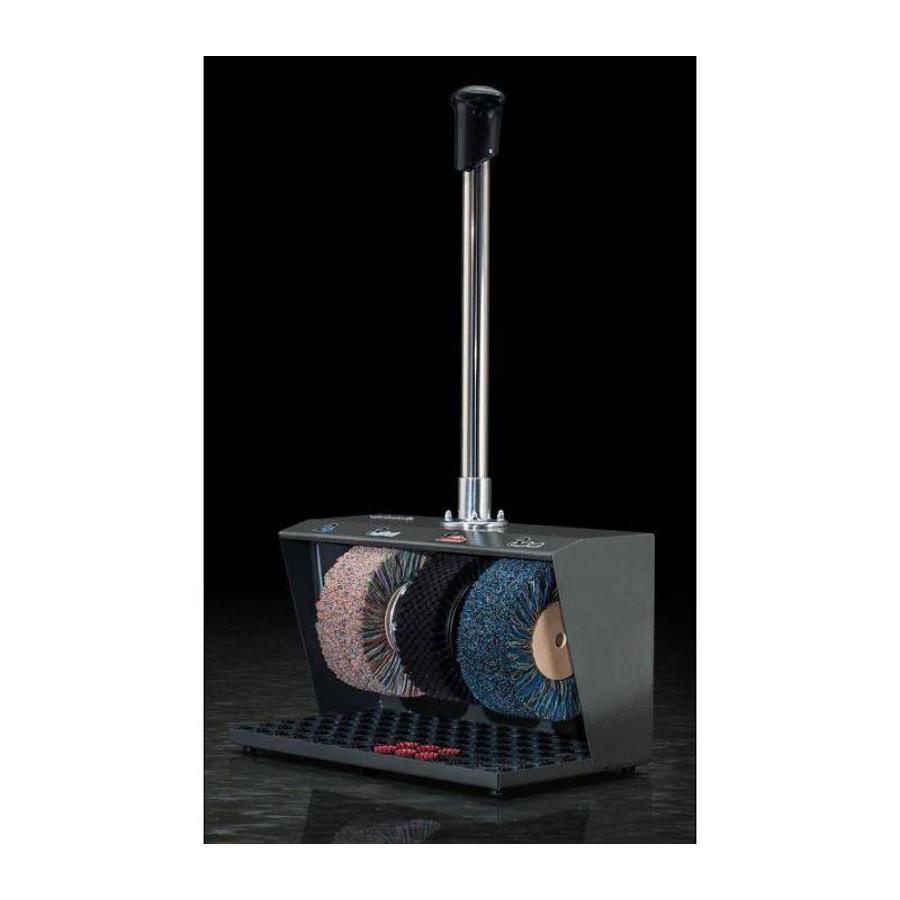 Cireuse à chaussures professionnelle 3 brosses