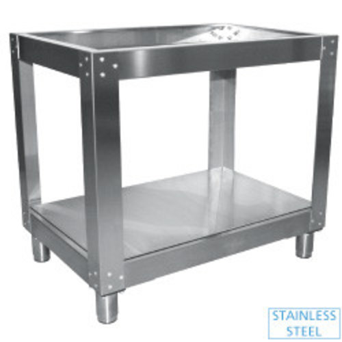  HorecaTraders Stainless steel base for oven 98x110xh86 cm 