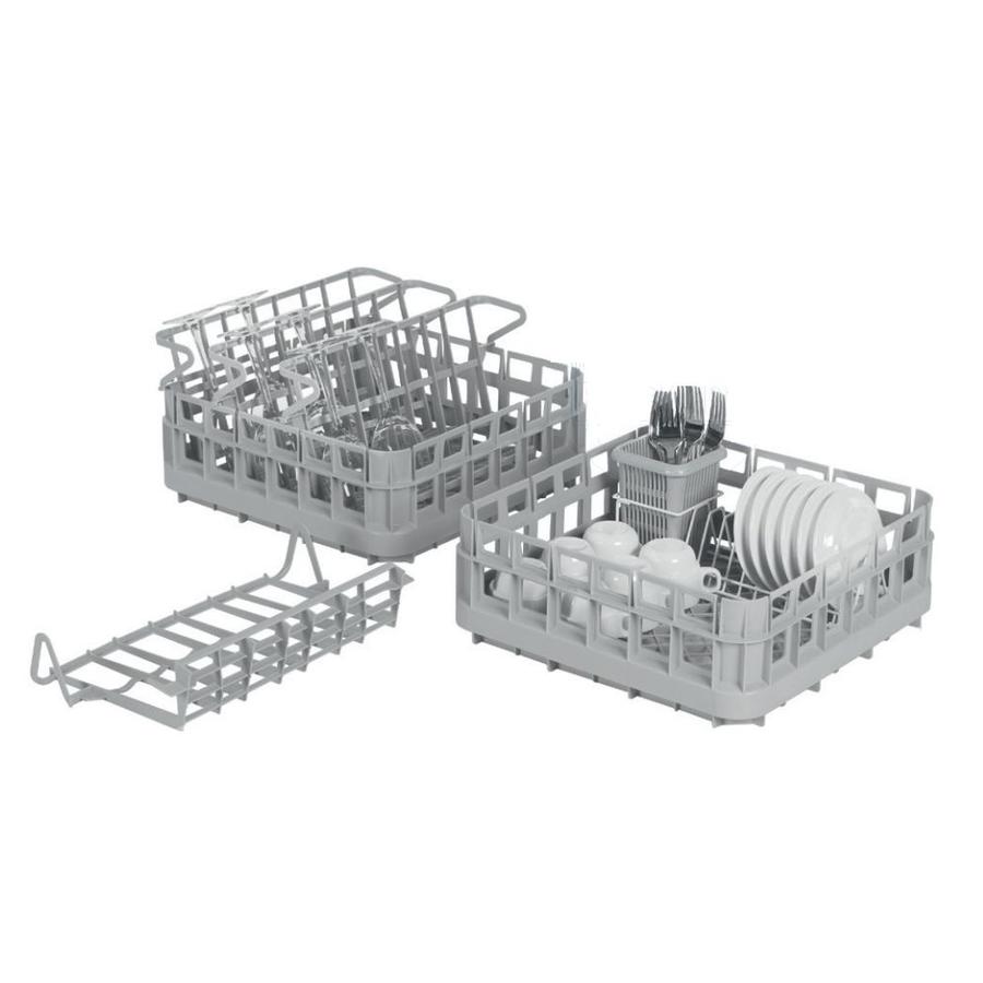 Dishwasher basket set grey